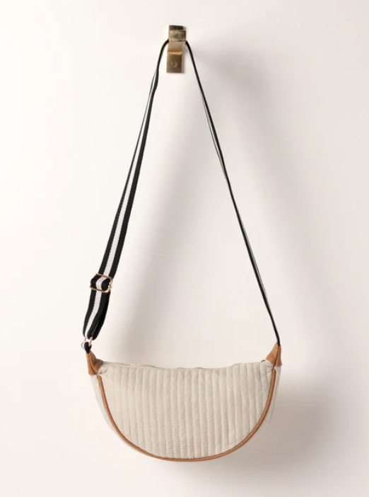 Ezra Cross-Body in Ivory