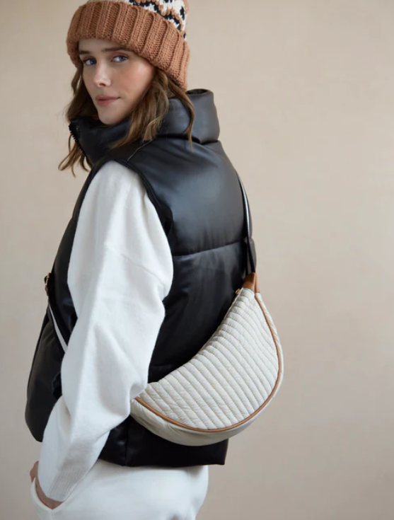 Ezra Cross-Body in Ivory