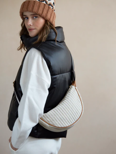 Ezra Cross-Body in Ivory