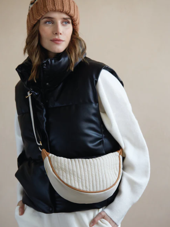 Ezra Cross-Body in Ivory