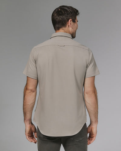 Owen Short Sleeve Shirt in Clay