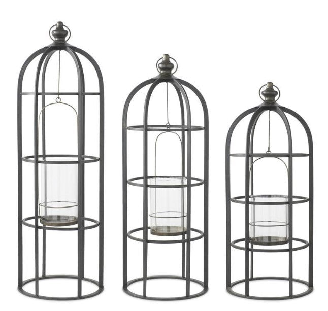 Black Metal Cage Lanterns