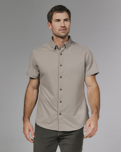Owen Short Sleeve Shirt in Clay