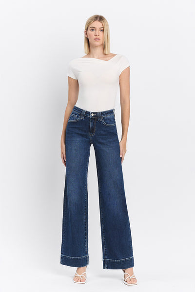 Dominated High Rise Trouser Jean