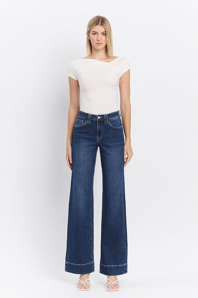 Dominated High Rise Trouser Jean