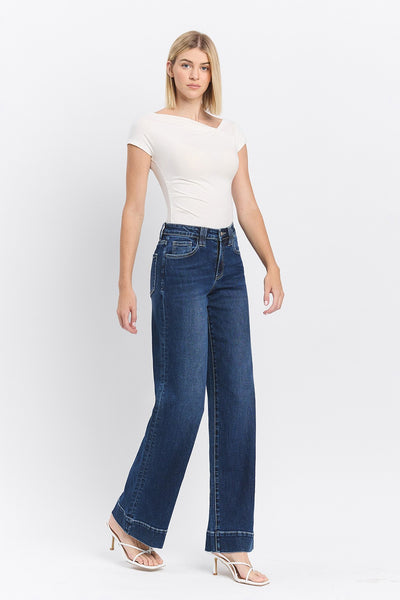Dominated High Rise Trouser Jean