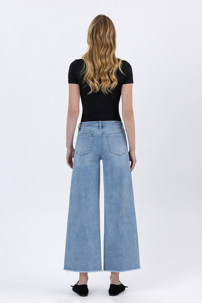 Sculpt & Stroll Ankle Wide Leg Jean