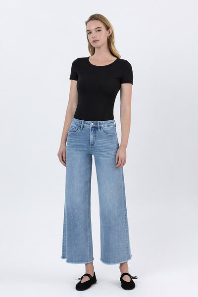 Sculpt & Stroll Ankle Wide Leg Jean