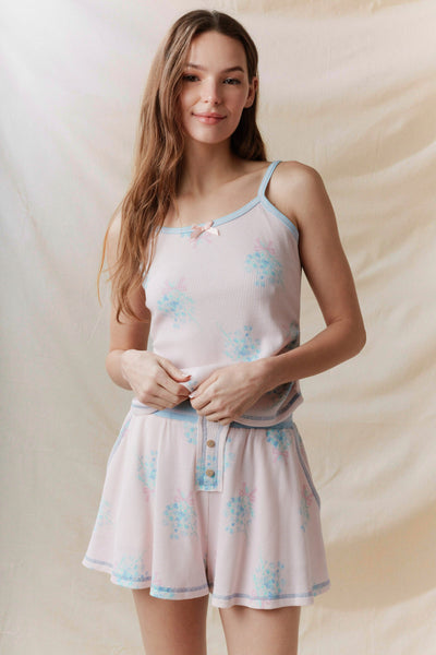 Sweet Dream Bouquet Lounge Set - Pink