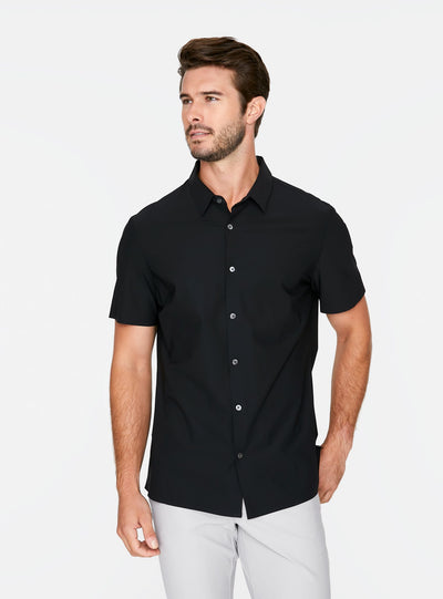 American Me Button Down in Black