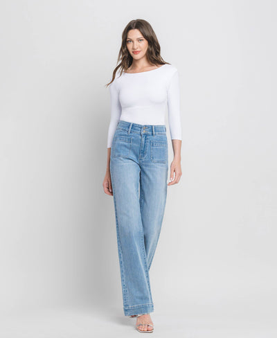 Bang On Blue 90's Vintage Flare Jeans