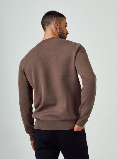 Railay Beach Knit Sweater in Sable