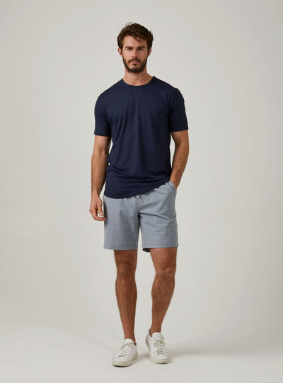 Voyager Hybrid Short in Slate