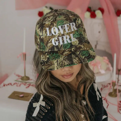 Lover Girl Camo Trucker Hat