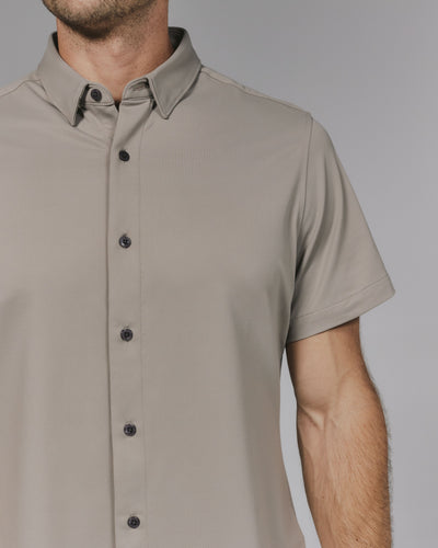 Owen Short Sleeve Shirt in Clay