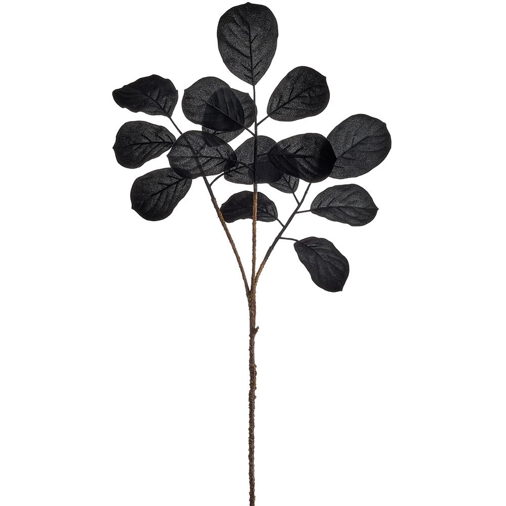 41.5" Magnolia Leaf Spray - Black