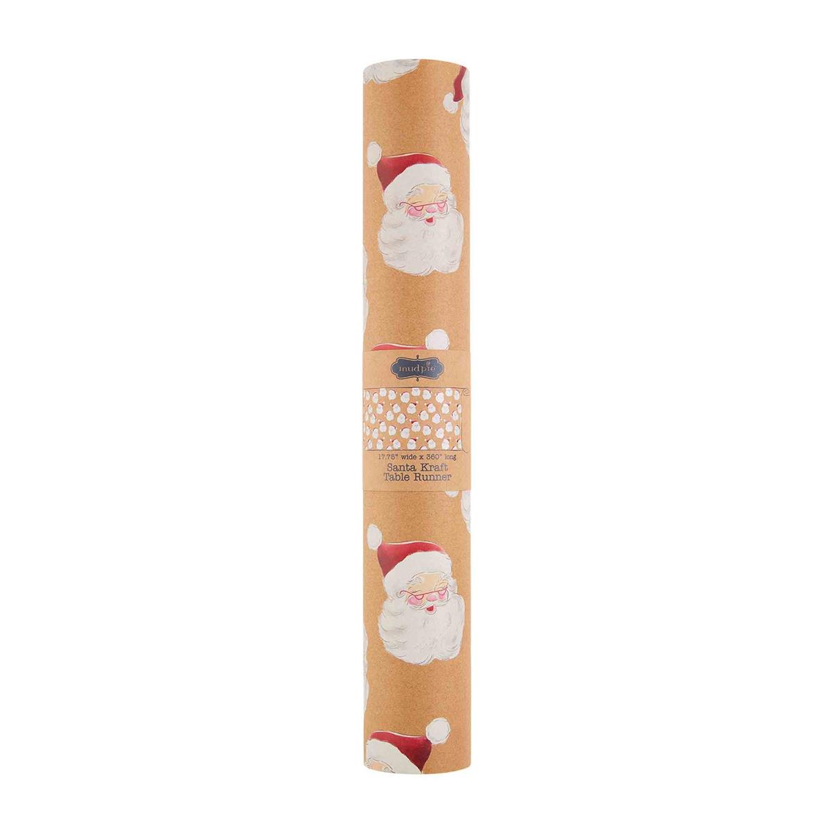 Santa Paper Table Runner