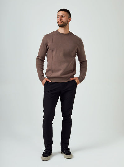 Railay Beach Knit Sweater in Sable