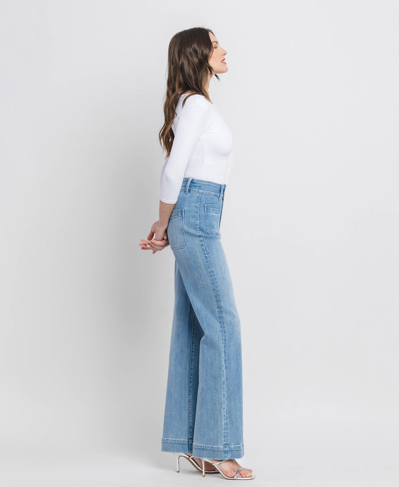 Bang On Blue 90's Vintage Flare Jeans