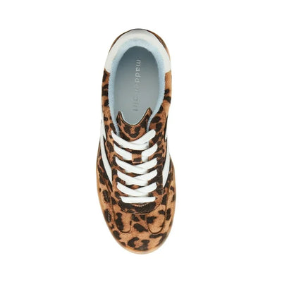 Madden Girl Giia Lace-Up Sneakers in Cheetah