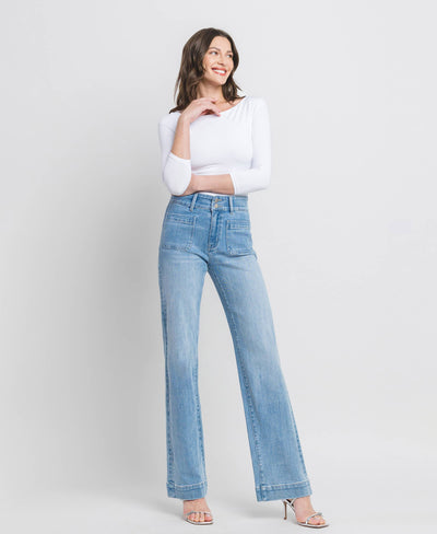 Bang On Blue 90's Vintage Flare Jeans