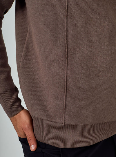 Railay Beach Knit Sweater in Sable