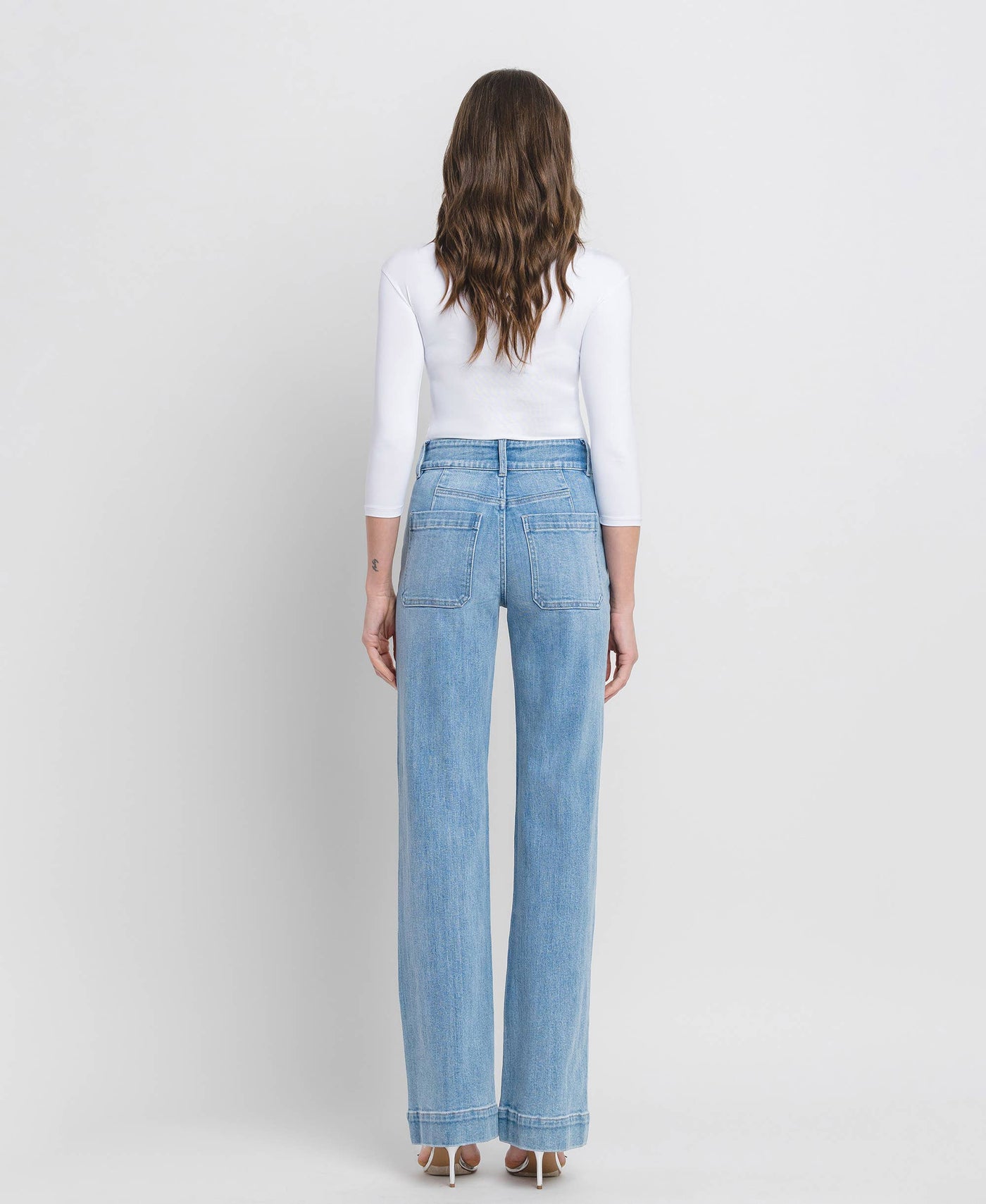 Bang On Blue 90's Vintage Flare Jeans