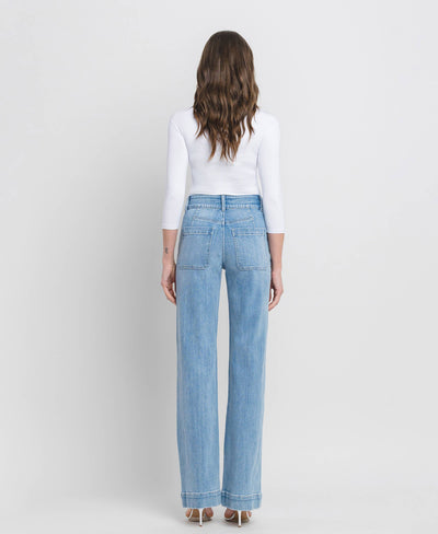 Bang On Blue 90's Vintage Flare Jeans