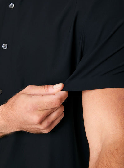 American Me Button Down in Black