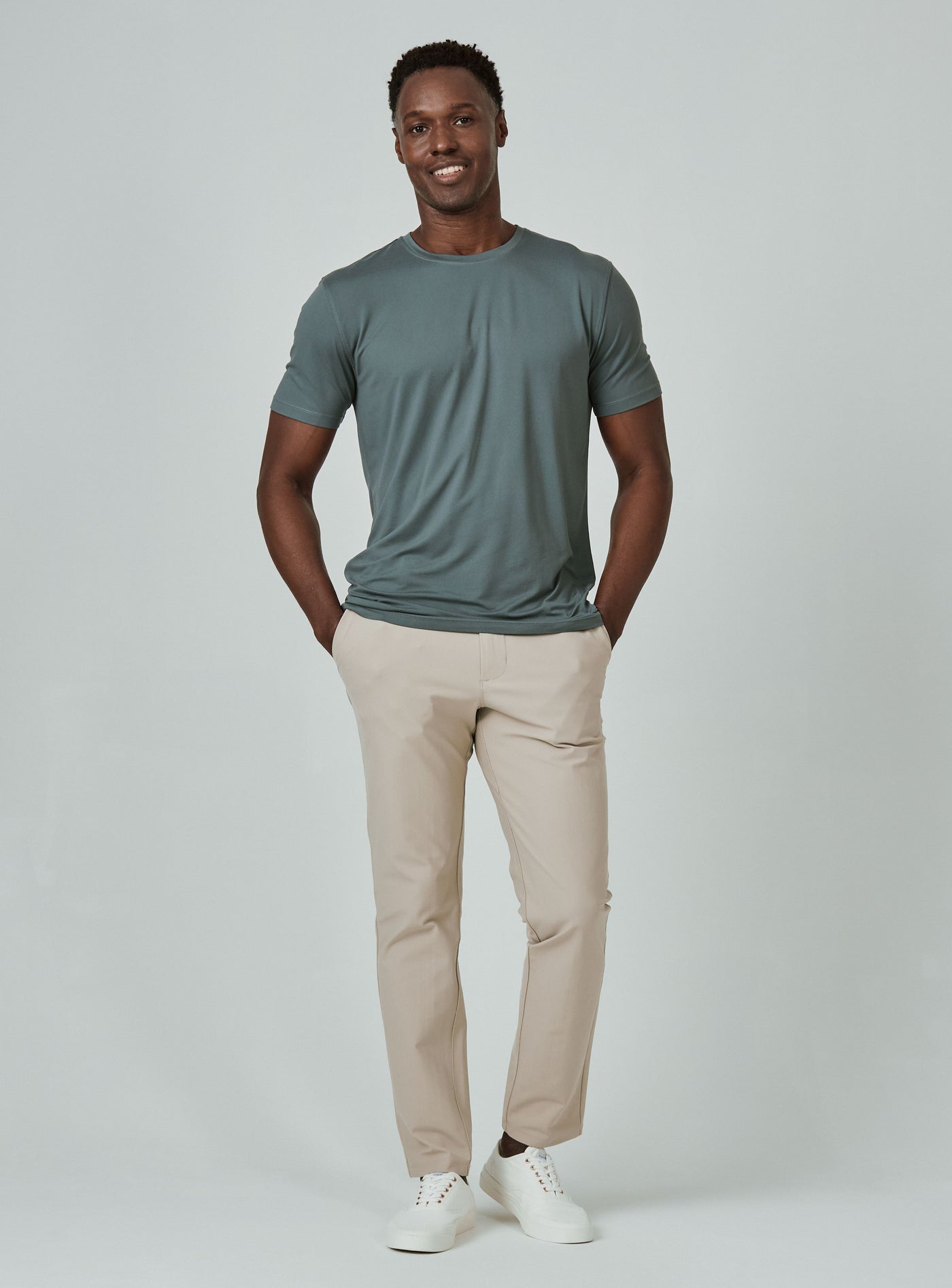 Core Crew Neck Tee in Drake