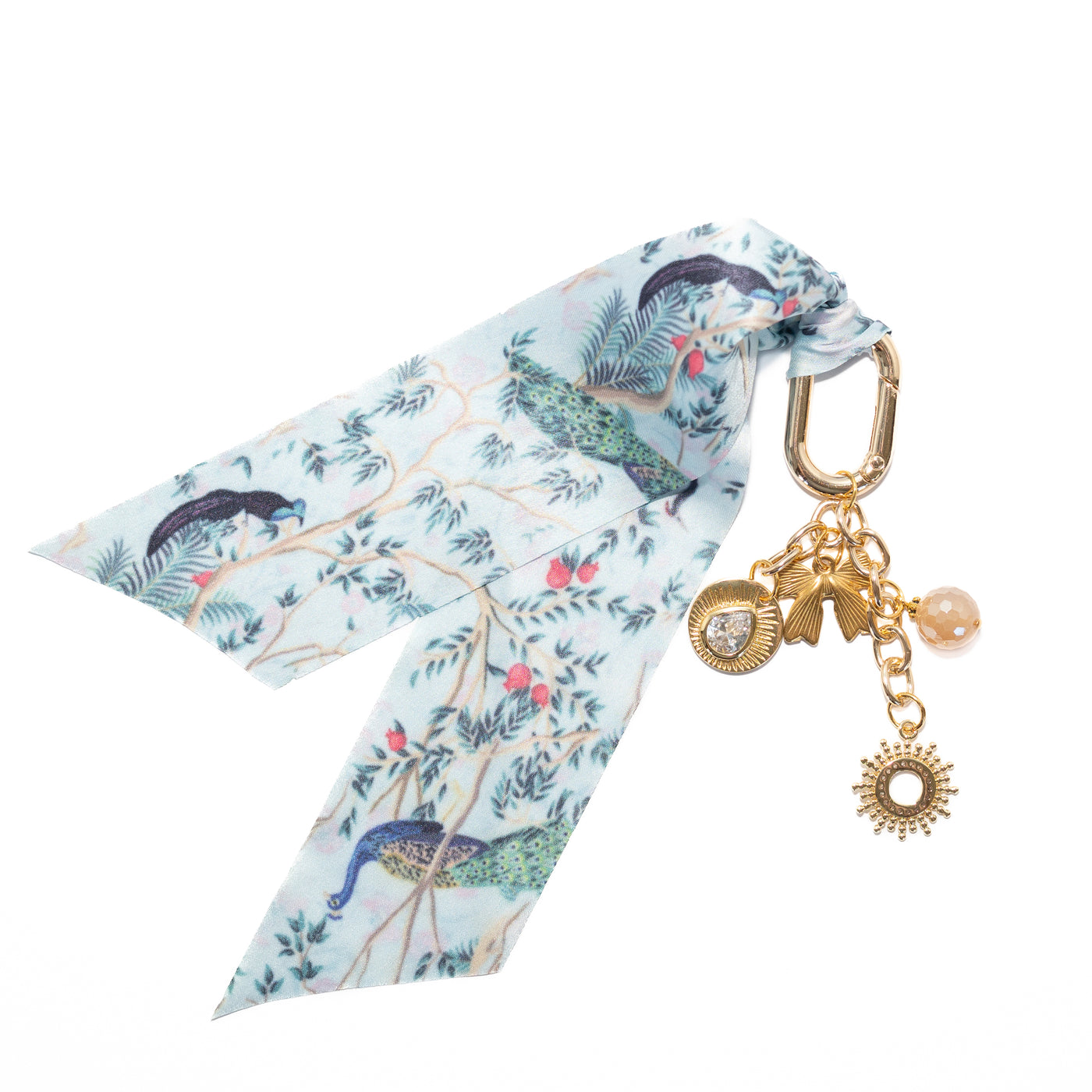Peacock Paradise Bag Charm