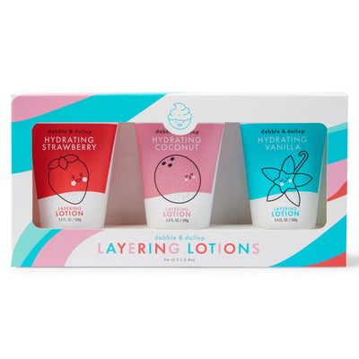 All-Natural Layering Lotions - Set of Three