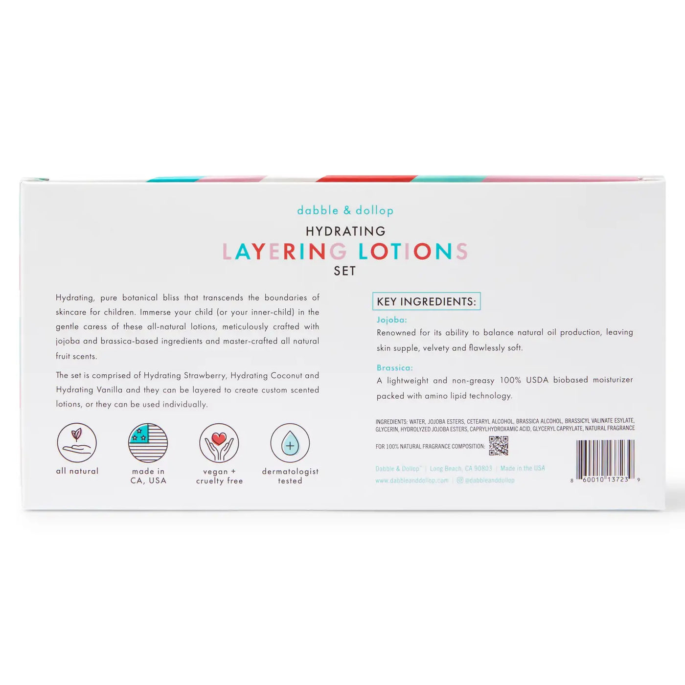 All-Natural Layering Lotions - Set of Three