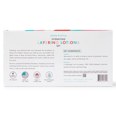 All-Natural Layering Lotions - Set of Three