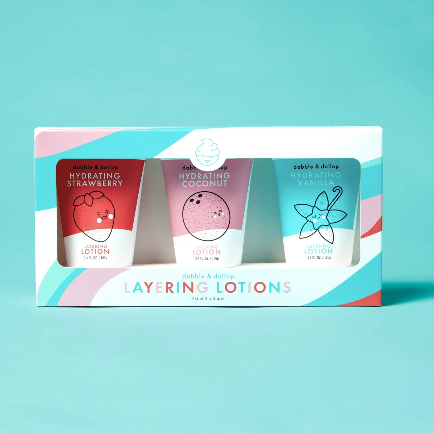 All-Natural Layering Lotions - Set of Three
