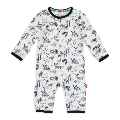 Animal Safari Modal Magnetic Fuss Free Coverall