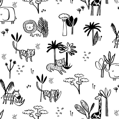 Animal Safari Modal Magnetic Fuss Free Coverall