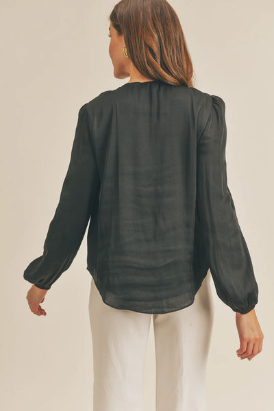 Azalea Top in Black