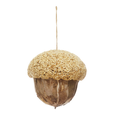 Jujube Bark Acorn Ornament
