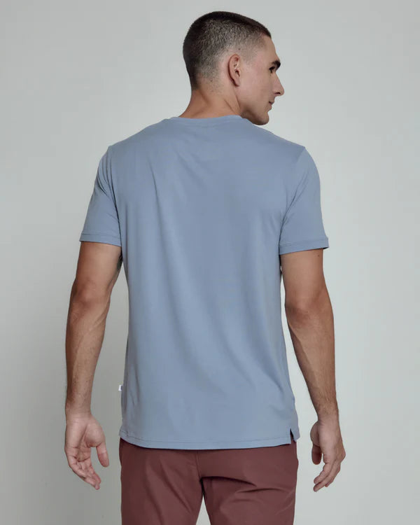 Core Crew Neck Tee in Thundercloud