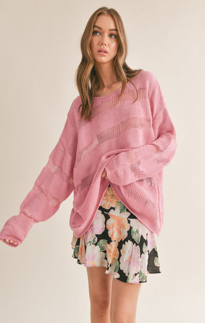 Canary Oversized Knit Sweater