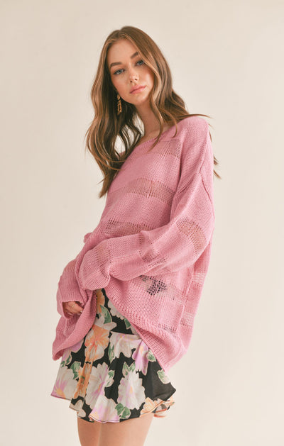 Canary Oversized Knit Sweater
