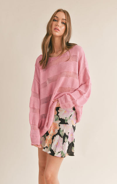 Canary Oversized Knit Sweater