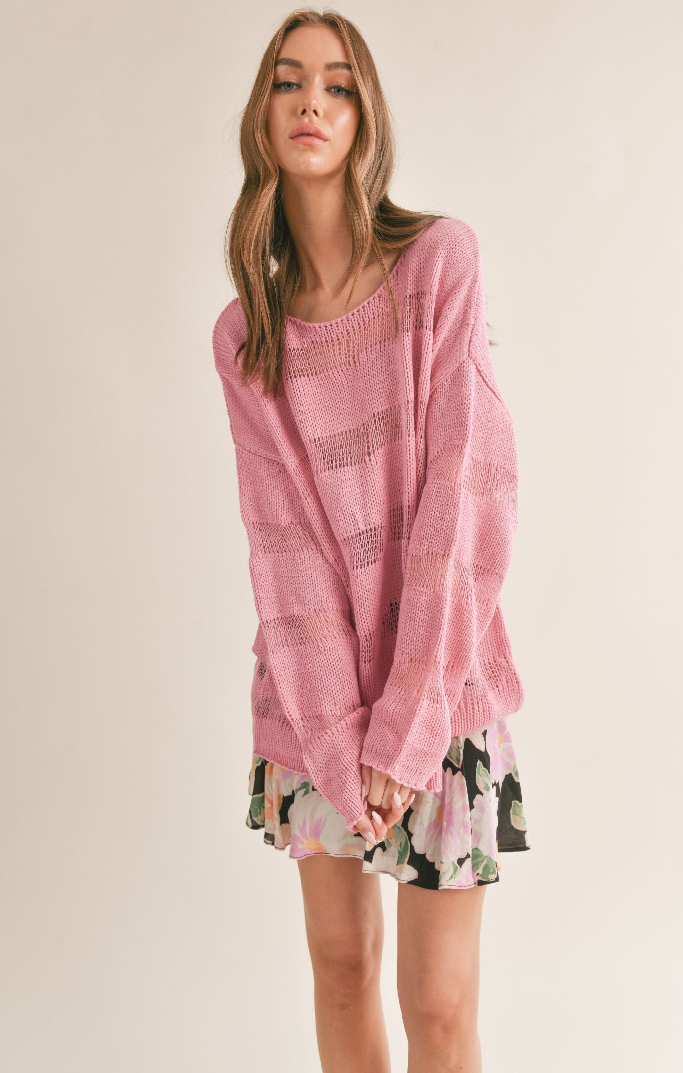 Canary Oversized Knit Sweater