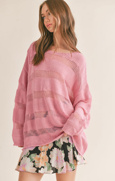 Canary Oversized Knit Sweater