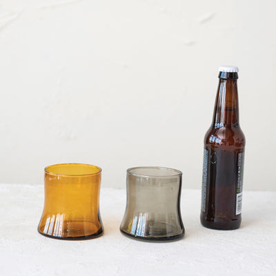 10oz Drinking Glass in Smoke