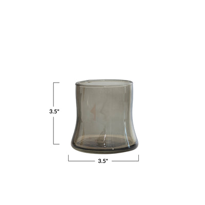 10oz Drinking Glass in Smoke