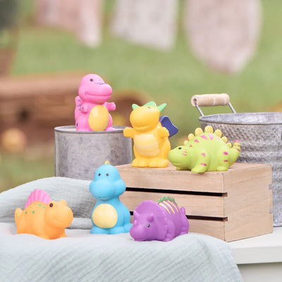 Dinosaur Party Squirtie Bath Toys
