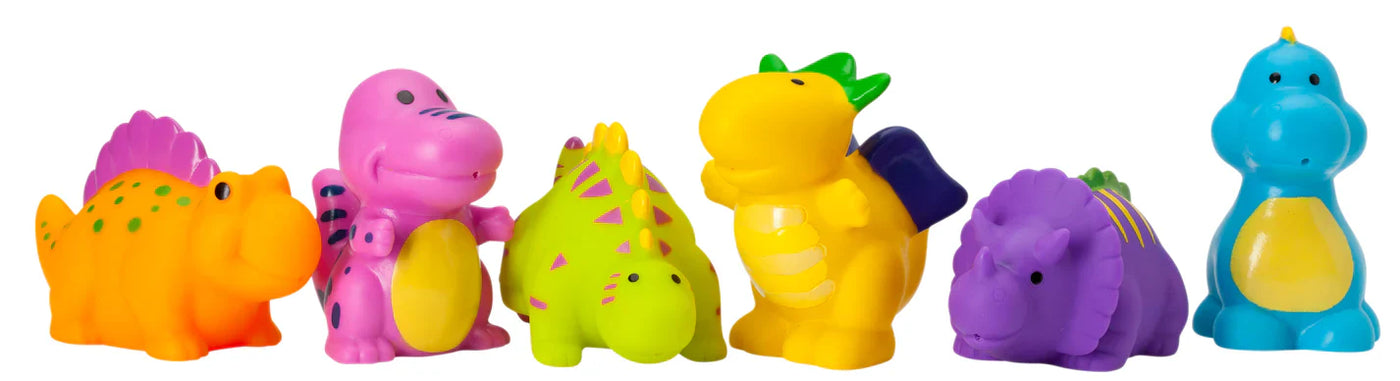 Dinosaur Party Squirtie Bath Toys