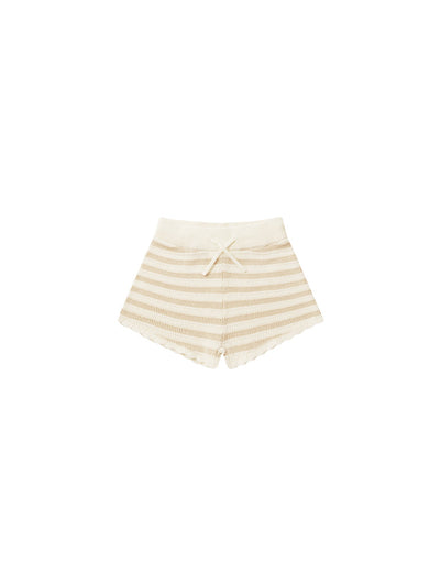 Sand Stripe Knit Shorts